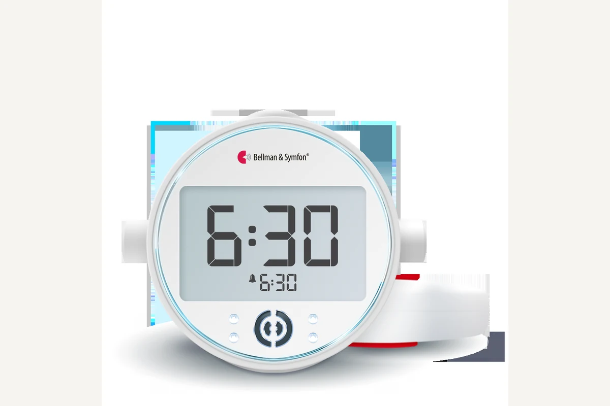 Bellman Alarm Clock Pro BE1370 shown for Alarm Clocks for Deaf and Hard-of-Hearing Sleepers
