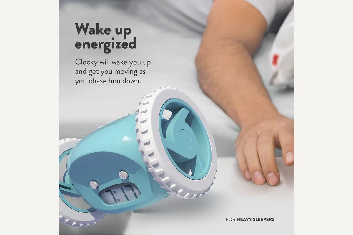 Clocky shown for Sunrise Alarm vs Sound Alarm: Which Signal Fits?