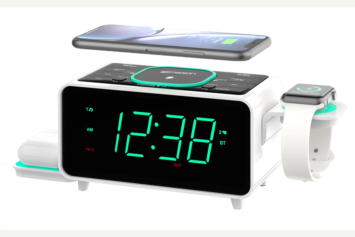 Emerson SmartSet ER100501 shown for Alarm Clock Features That Can Change the Purchase