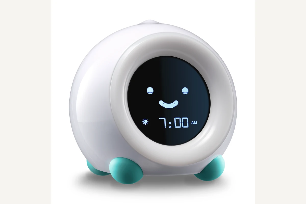 LittleHippo MELLA shown for Alarm Clocks for Kids: A Clear Morning Rule Comes First