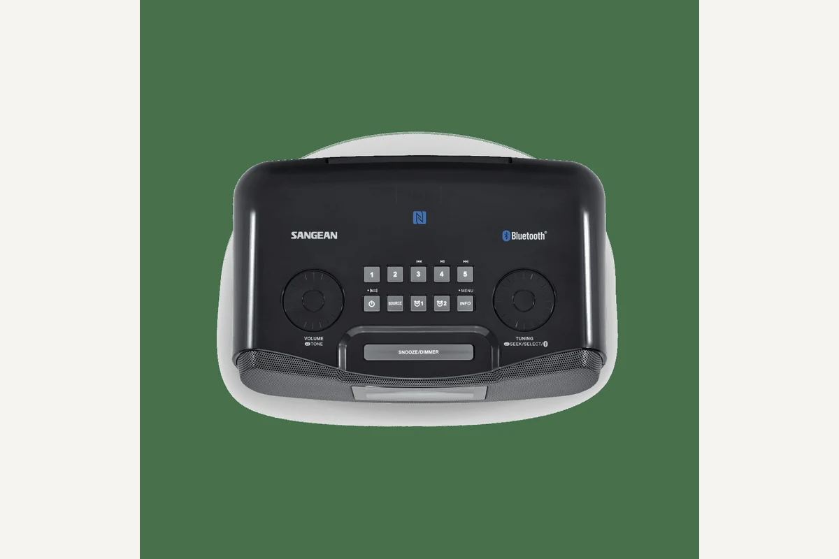 Sangean RCR-20 shown for Alarm Clock Battery Backup: What It Actually Powers