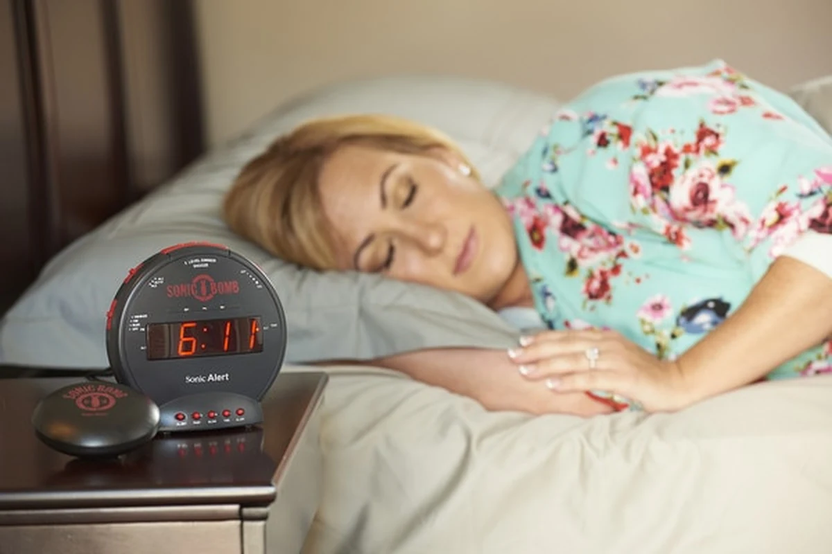Sonic Alert Sonic Bomb SBB500SS shown for Alarm Clocks for Heavy Sleepers: Build a Signal Chain