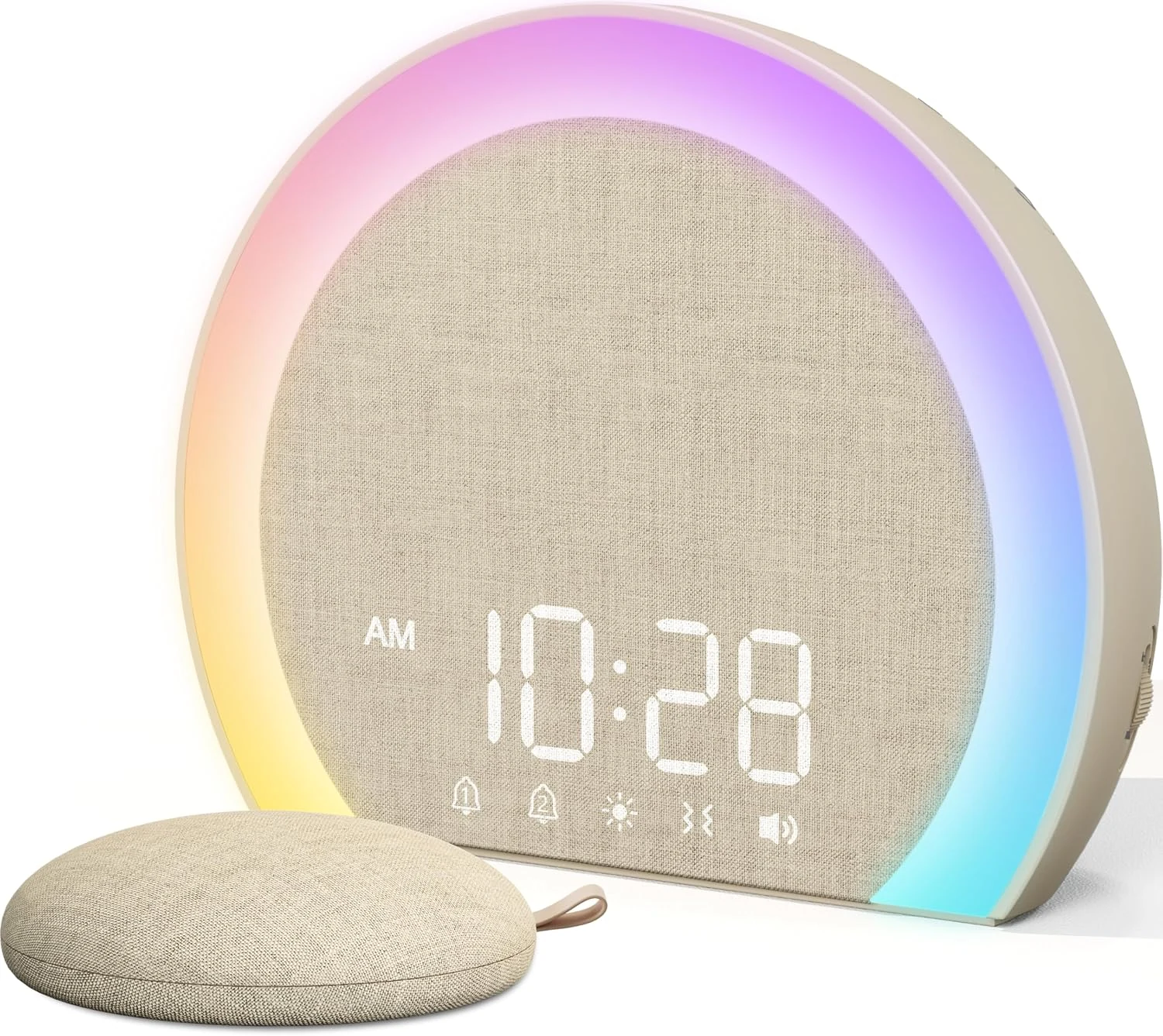 ANJANK Wireless Bed Shaker Alarm Clock shown for Alarm Clocks with USB or Wireless Charging
