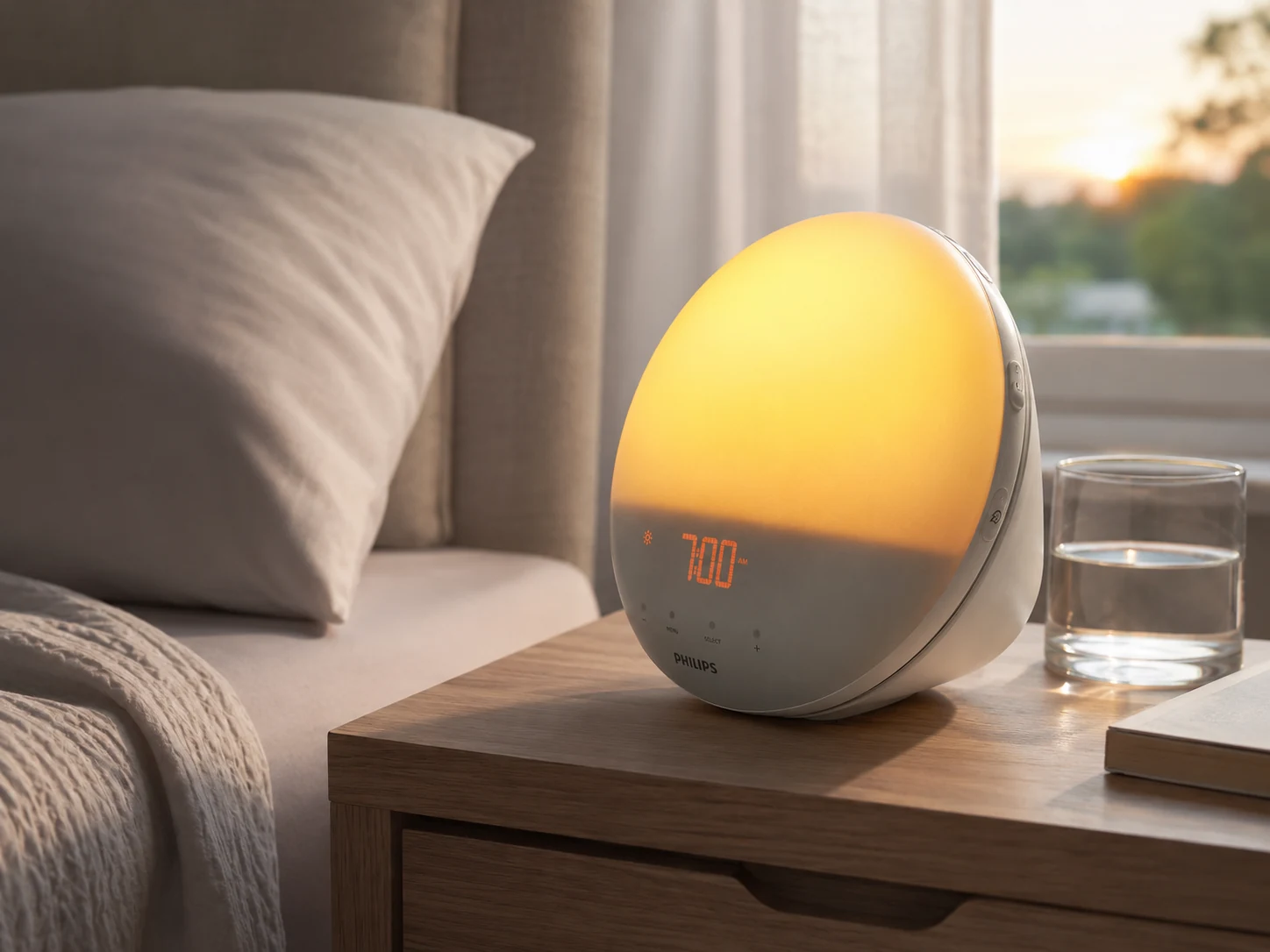 Philips SmartSleep HF3520/60 shown for Sunrise Alarm vs Sound Alarm: Which Signal Fits?
