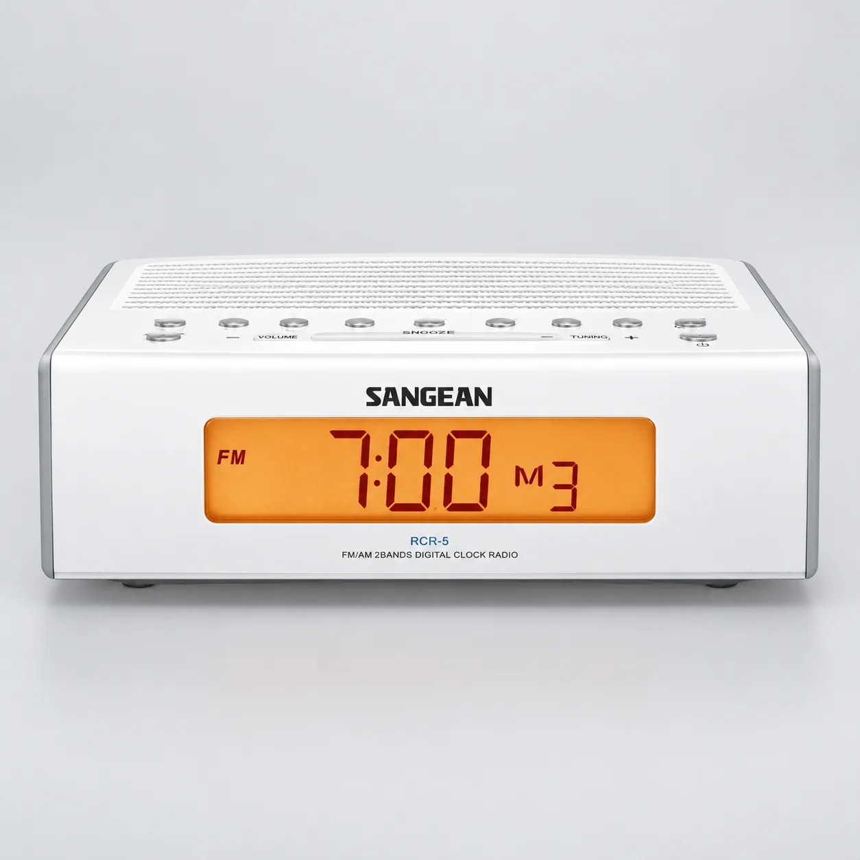White Sangean RCR-5 product illustration.